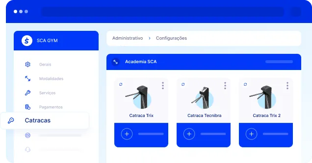 Mockup do Sistema SCA